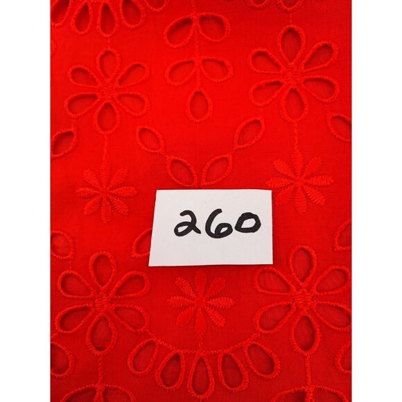 J.Crew Bell-sleeve Shift in Brilliant Sunset Embroidered Eyelet Dress 2 - Picture 15 of 15